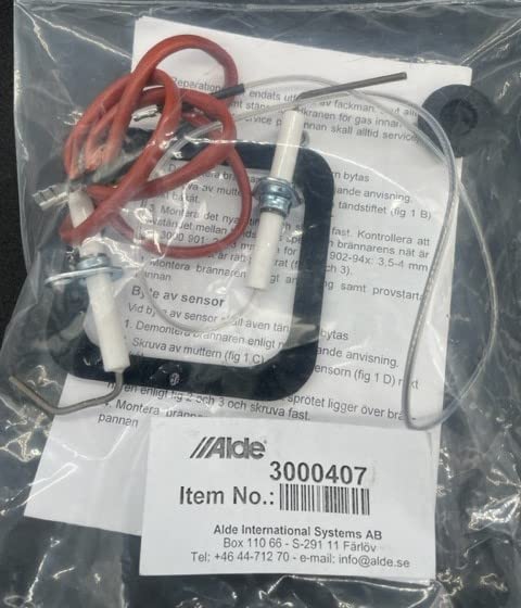 coverandcarry ALDE Ignition Set includes Spark Plug and Flame Sensor for 3000 Model 3000407 ALDE225