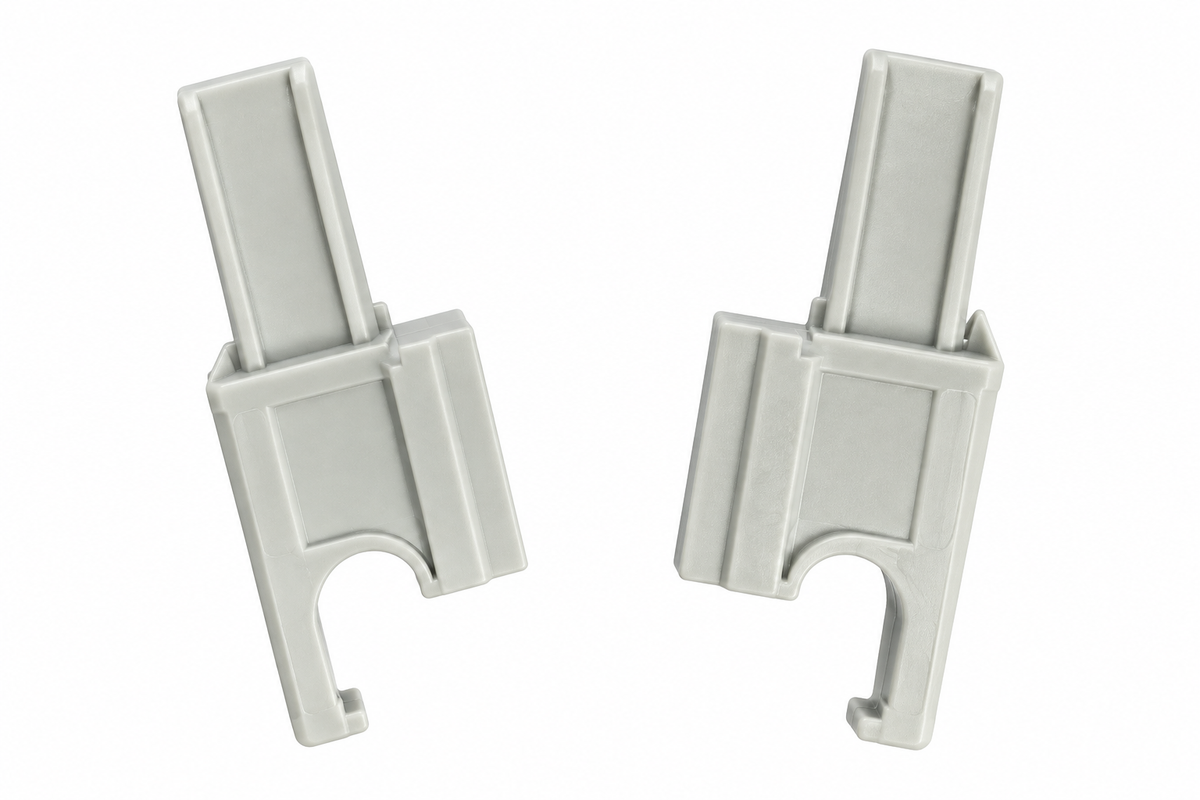 Seitz Blind End Caps for RR2001 - Pair - Grey F995