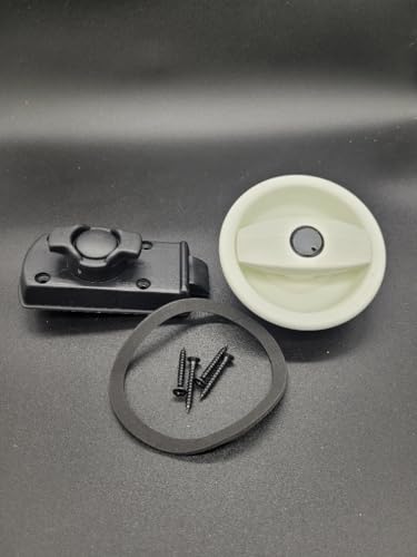 Zadi Door Lock White Right Hand Caravan/Motorhome 74062