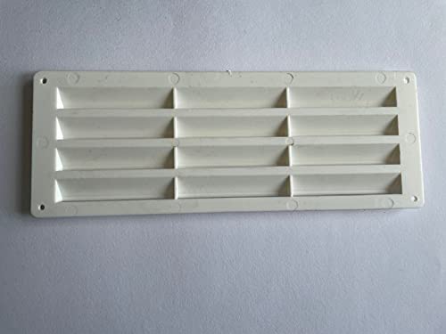 Caravan/Motorhome Interior Air Vent Grill 9.5" x 3.5" - White D86