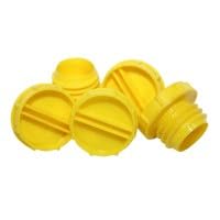 Alko Yellow Caps For Secure Lock Receiver Pack Of 5