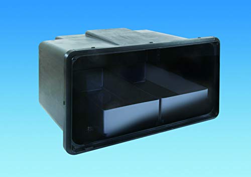 Caravan Motorhome NFD Double Battery Box c/w Cables Fits 2 X 110amp Battery
