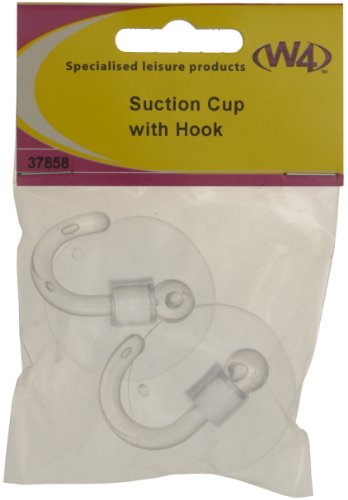 W4 Hanging Hooks (Pack of 2) - Transparent