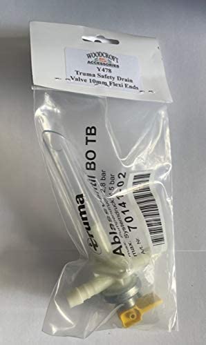 Truma Safety Drain Valve 10mm Flexi Ends (70141-02)