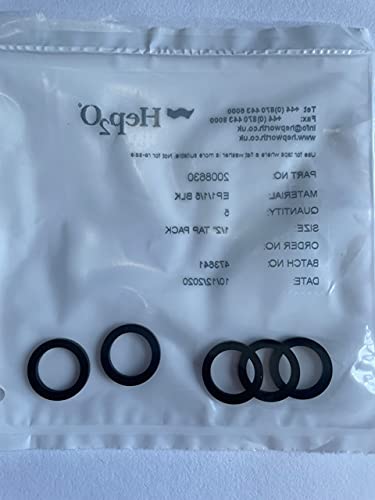 HEP2O 15mm Tap FLAT Washers Pack of 20 HX58/15