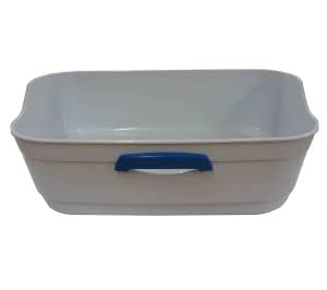 Thetford White Vegetable Bin for models N90/97/108/112/115. This bin measures 436mm x 235mm.