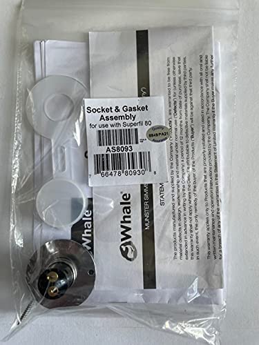 Whale Socket and Gasket for use with Superfil 80 - AS8093