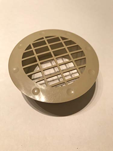 Whale Duct Fitting 65mm Fixed Vent Beige -73438