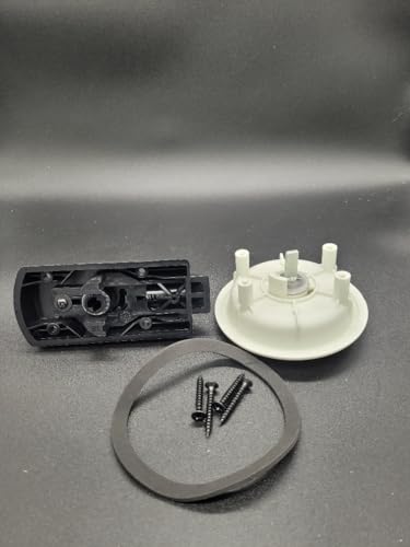 Zadi Door Lock White Right Hand Caravan/Motorhome 74062