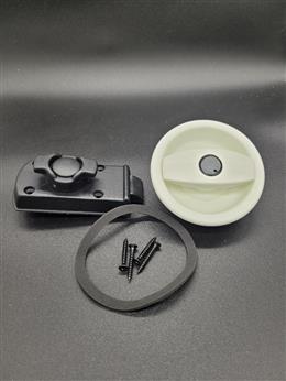 Zadi Door Lock White Right Hand Caravan/Motorhome 74062