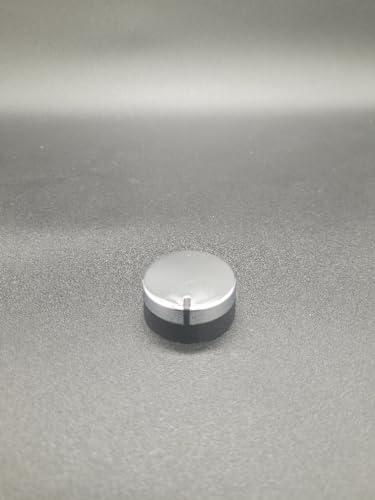 Thetford Chrome and Black Capped Knobs (Sold as Singles) - SSPA0933.CR