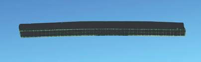 Caravan/Motorhome Battery Box Partition Seal Self Adhesive Foam 260mm Long
