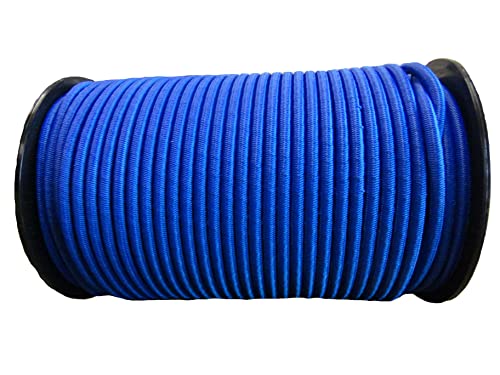 coverandcarry 8mm Blue Bungee Shock Cord Sold By The Metre