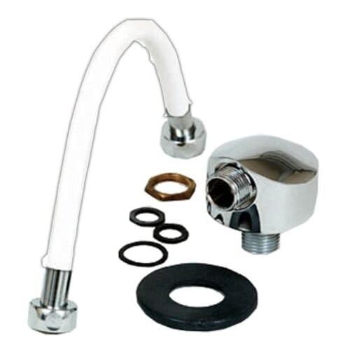 Reich Wall Connection Elbow Bracket for Shower Heads (with 300mm Hose & 1/2" Connections) Caravan/Motorhome T266