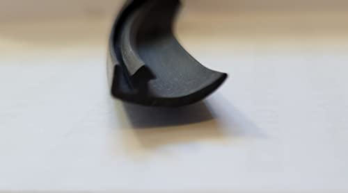 CARAVAN/MOTORHOME BLACK PVC DOOR SEAL 13MM SOLD BY THE METRE