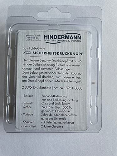 coverandcarry Hinderman Loxx Snap Button Fitting Kit 31298