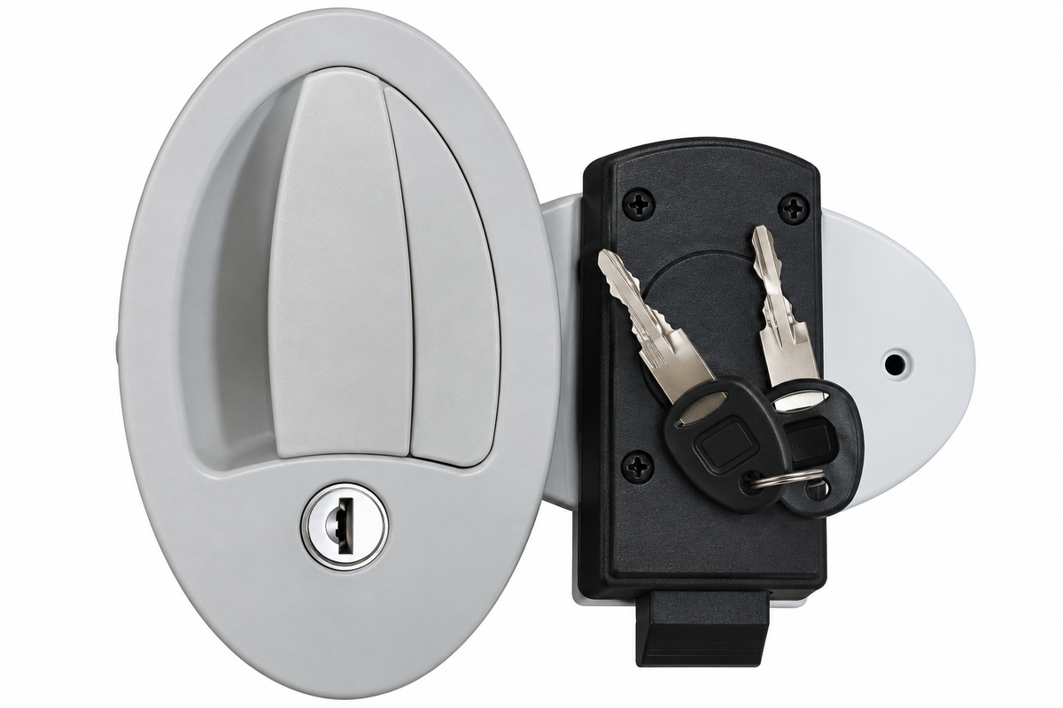 FAP Flap Lock Fish Without Hook - White - Part No 1203KITSG1028N 73236