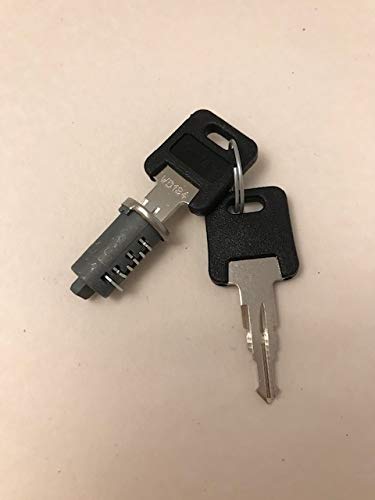 West Alloy WD Barrel c/w 2 Keys Short Tang Suitable For Caravan/Motorhome Lockers Etc
