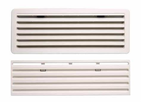 Thetford SR Fridge White Vent Cover 435 x 130mm To Fit Vent Size 483 x 186mm Caravan/Motorhome 62445580