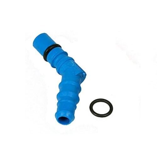 Ridged Connector to Connect Reich Hose onto Tap Base (Blue) with O Ring F102