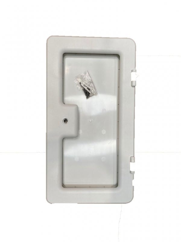 NBBS Battery Box Door 2012 - White for Caravans and Motorhomes - PD1703