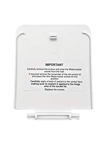 Whale WaterMaster Replacement Socket Replacement Lid / Flap (White)