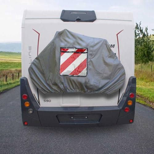Motorhome Bike Rack Cover for 4 Cycles Deluxe With Sign Pocket , made in the UK and the biggest in the marketplace!!