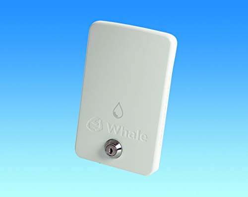 Sliding Water Socket Lid with Lock - White -AK1432C