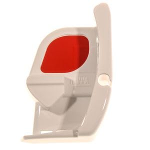 Fiamma F45S Lead Bar End Cap for Left Hand Fitting. Colour White 98655-556