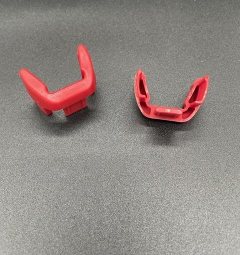 Fiamma Carry Bike Red Caps for Rail Quick C railings. 98656-489