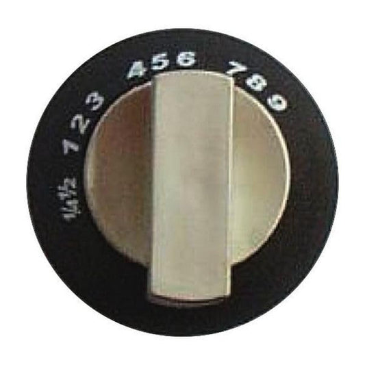 Thetford Oven Knob Black & Satin for Enigma Cookers. SPCC0595.SA