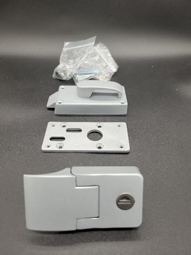 Caraloc 430-02-115 Complete RH Lock. 102mm x 50mm. Commonly Used On Older Models Of Caravan/Motorhomes