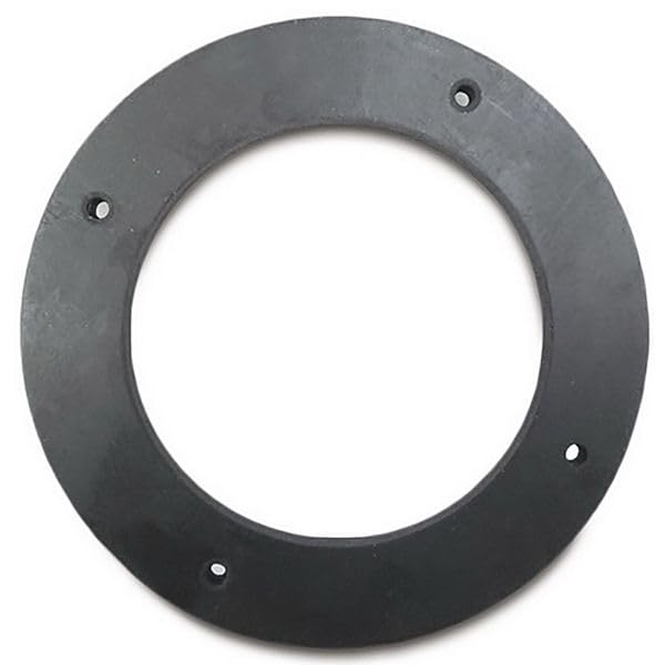 Traveler Toilet Base Seal (Black Rubber MC Hard) Caravan/Motorhome/Boat TM-012