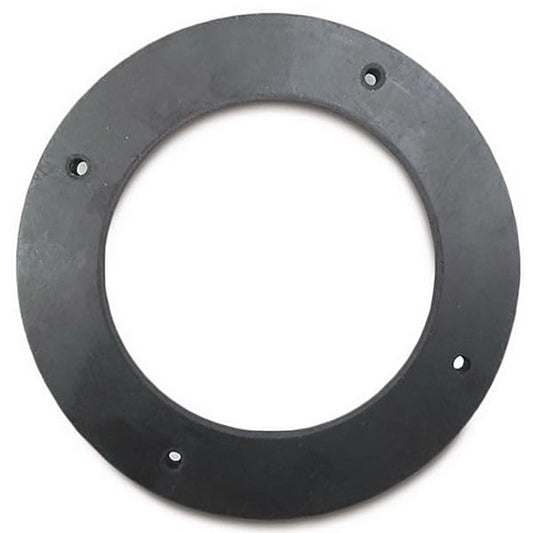 Traveler Toilet Base Seal (Black Rubber MC Hard) Caravan/Motorhome/Boat TM-012