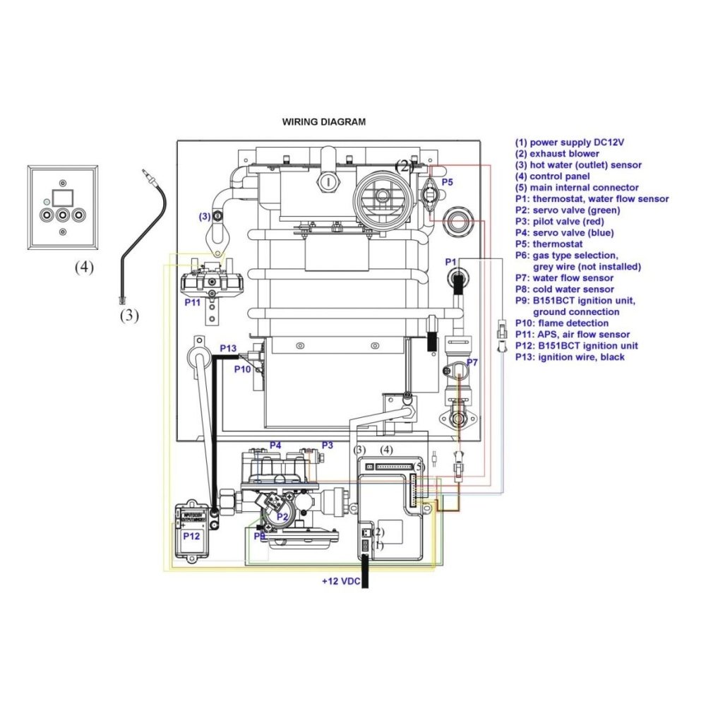 iMass Electronic Control Unit / PCB for Instantaneous Water Heater S5715