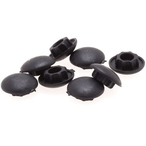 Dometic Plastic Screw Covers Hobs Sinks x 8 Black Caravan Motorhome 1053106074