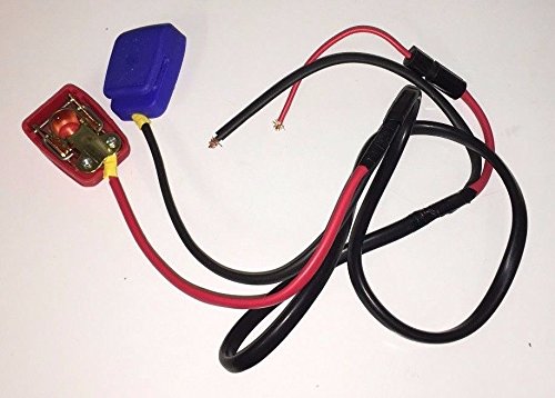 Caravan Battery Clamps - Prewired and Fused - PO921