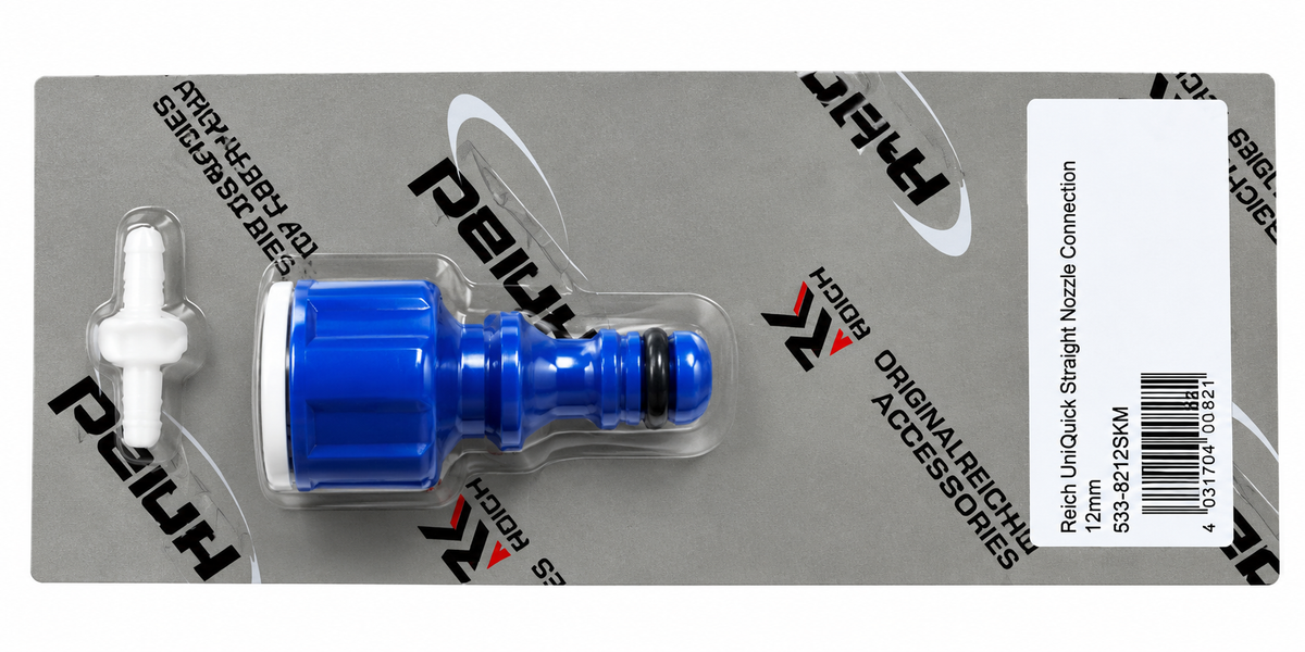 Reich UniQuick Straight Nozzle Connection 12mm 533-8212SKM