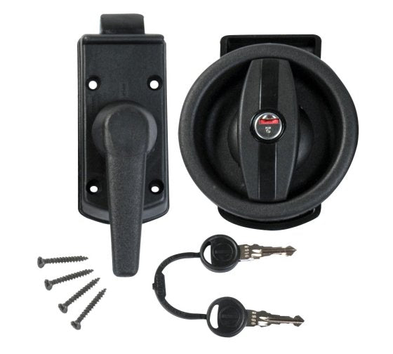Caravan door lock vecam complete left hand PO391