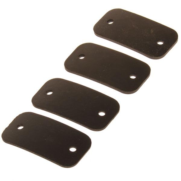Fiamma Carry Bike Joint Rubber Fixing Plates (4 pack) 98656-794