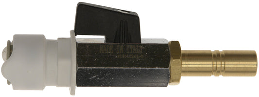 Whale In-Line Stem Shut-Off Valve - White, 12 mm