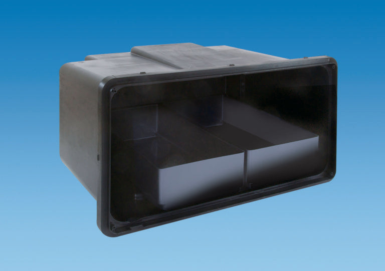 NFD Double Battery Box c/w Cables Fits 2 X 110amp Battery  PO557