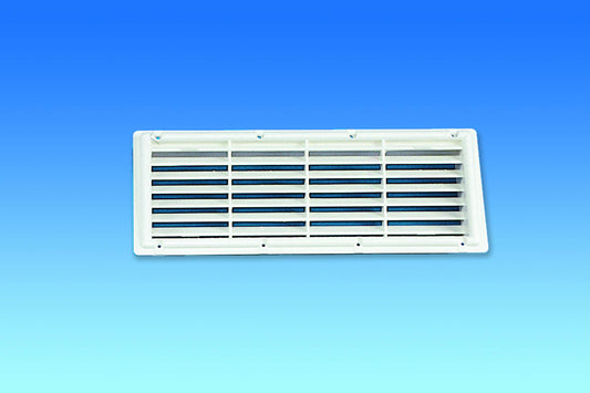 White fridge vent 5039.21W 364mm x 139mm caravan and motorhome