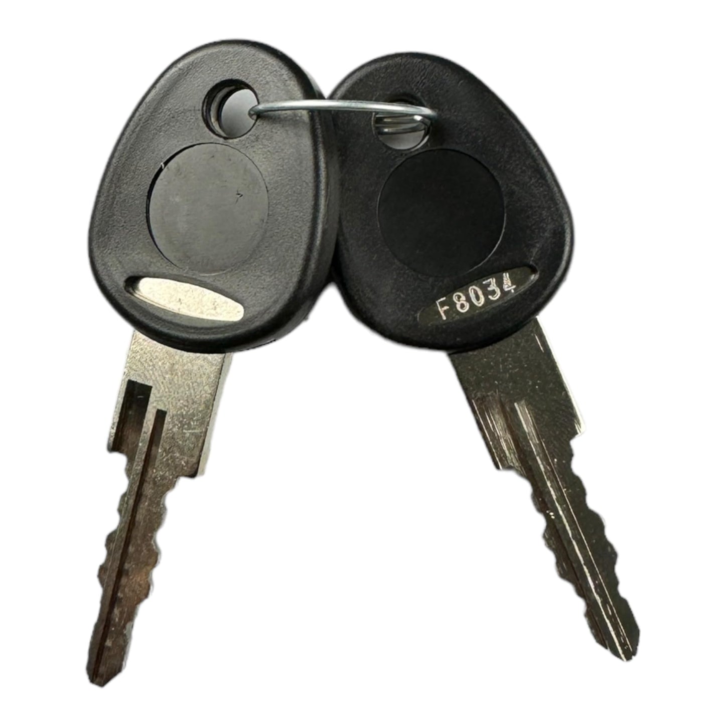 FAP White Flap Door Gas Box Lock with Cylinder and Key Motorhome Caravan
