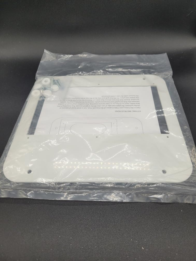 Malaga Plastic Flue Adapter Plate for Carver Cascade Replacement Caravan/Motorhome W799