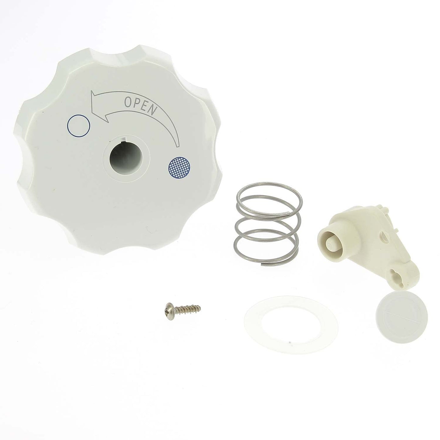 Thetford 16377-62 SB 301/073 Camping Flush Knob White