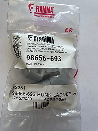 coverandcarry Fiamma Bunk Ladder Hook Pair (Grey) 98656-693