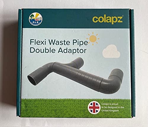 Colapz Flexi Waste Pipe Double Adaptor - 80032