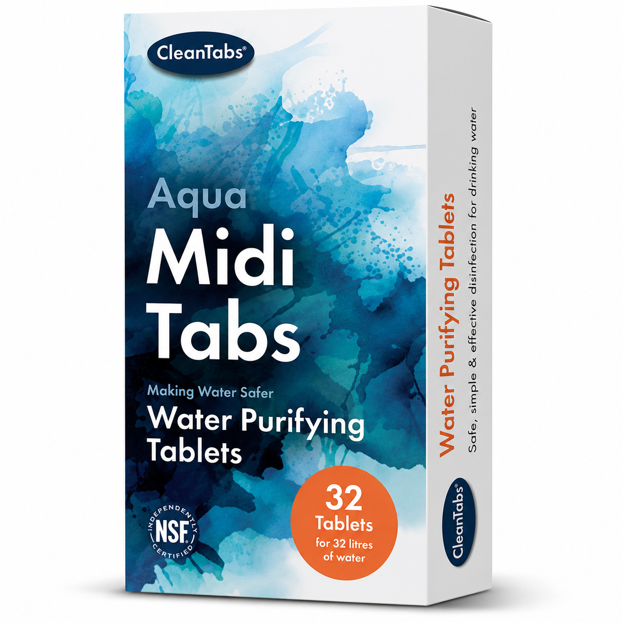 Aqua Clean Midi Tabs (32)