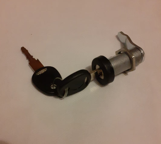 Caravan/Motorhome FAP Metal Lock 38mm - Black - Part No 1047KIT51N 73284